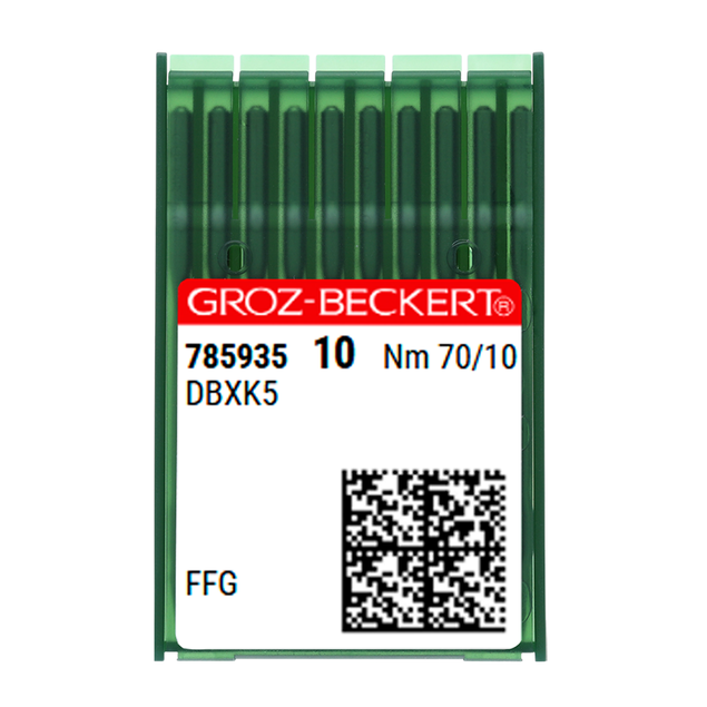 Agulha DBXK5 Ponta FFG DUR Groz Beckert para Máquina de Bordar