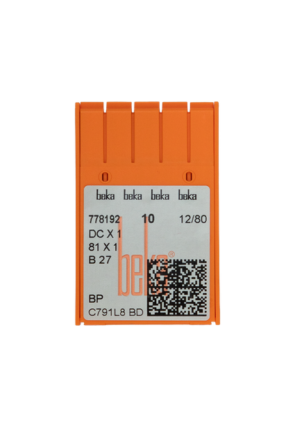 Agulha DPx5 Groz Beckert 717702 para Reta - 134-135x5 - Cabo